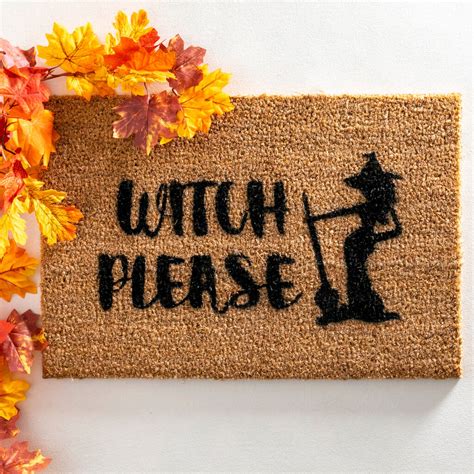 How to Use Your Witch Please Doormat to Ward Off Evil Spirits